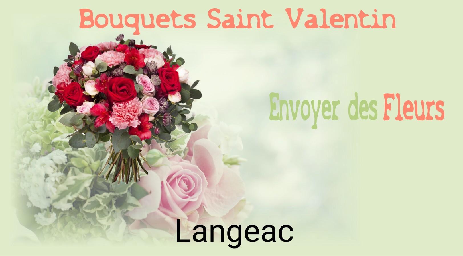 Roses de Saint-Valentin livrées à Langeac